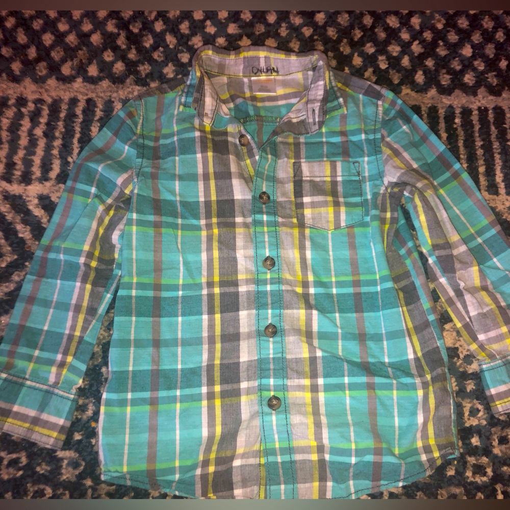 Gymboree plaid shirt